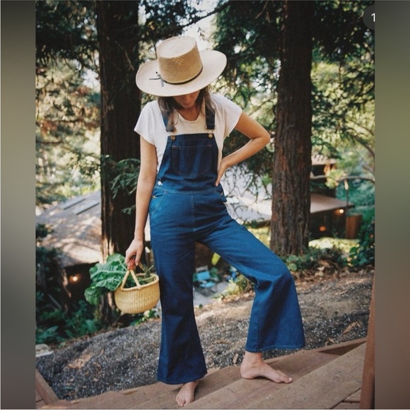 Christy Dawn Billy Overall in Cobalt Size 26 - Picture 4 of 10